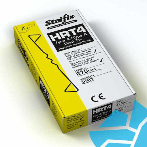Picture of Staifix HRT4 Housing Wall Ties 275mm (Box/250)
