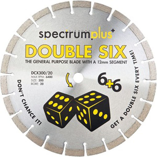 Picture of Spectrum Plus Double Six Diamond Blade 230mm/22mm
