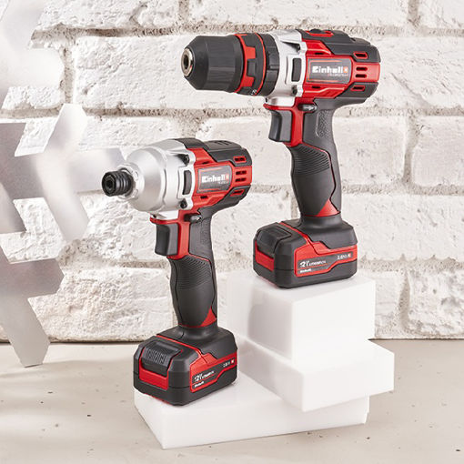 Picture of Einhell 12V Combi Drill & 12V Impact Driver Twin Pack